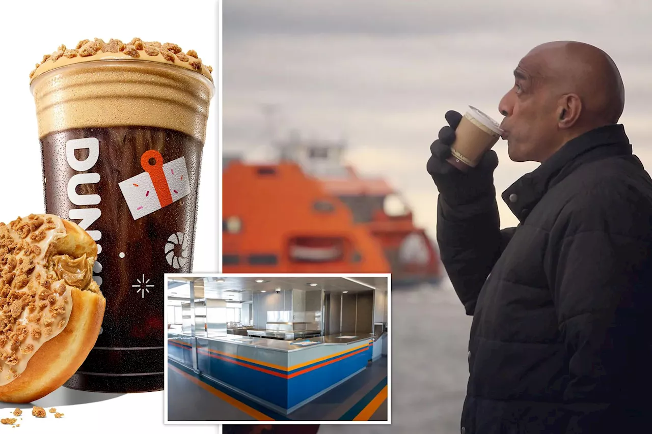 Dunkin's Staten Island Ferry snack bar aims for 'end of year' grand opening -- sans alcohol