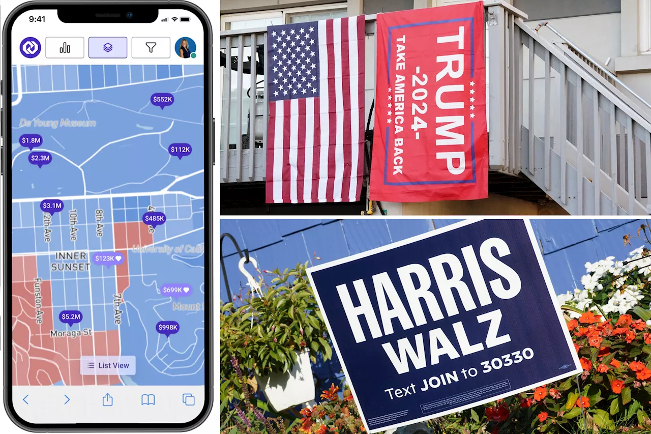 New real estate platform lets homebuyers check their neighbors’ political affiliations