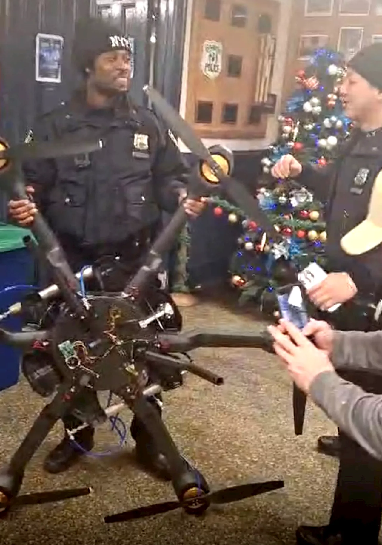 NYPD recovers massive drone found abandoned in Brooklyn