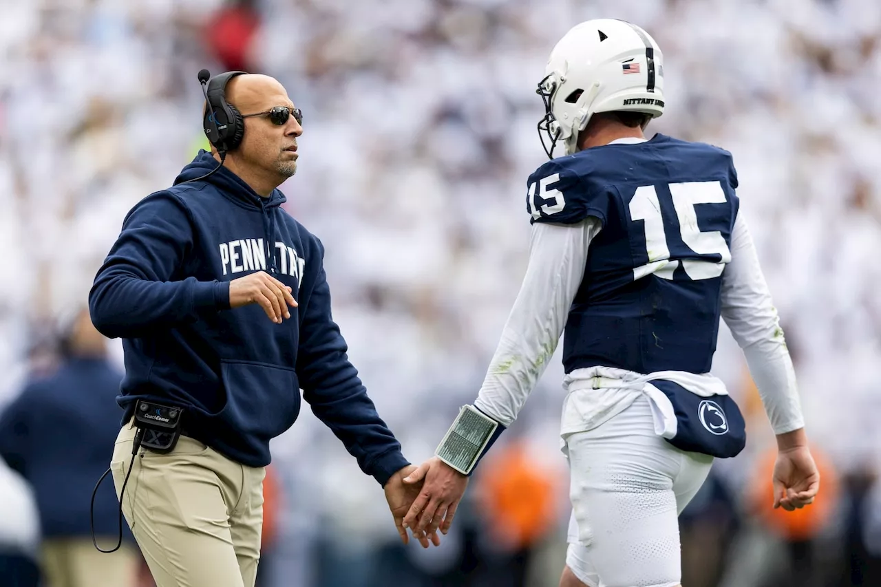 James Franklin comments on Penn State QB Drew Allar’s decision to return for 2025 season