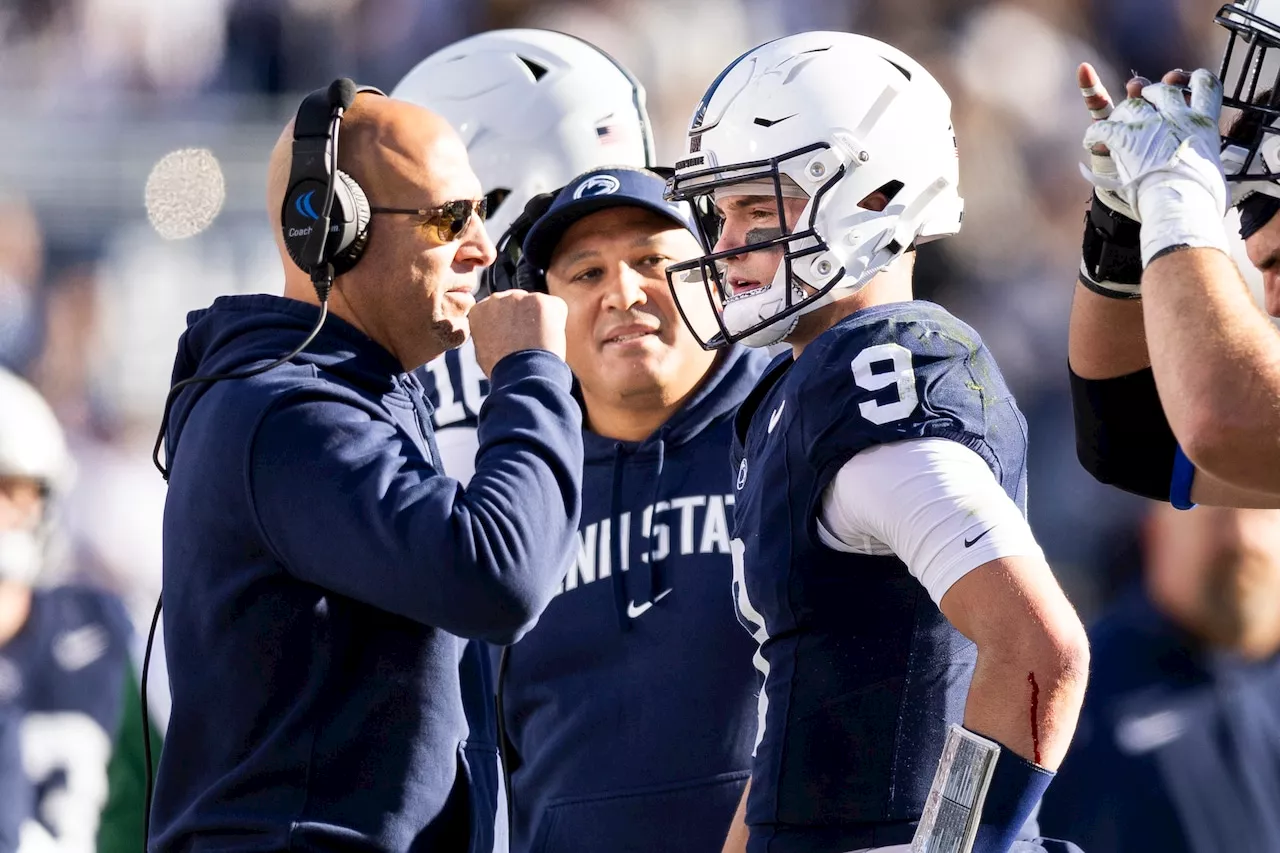 James Franklin reacts to Penn State QB Beau Pribula entering the transfer portal