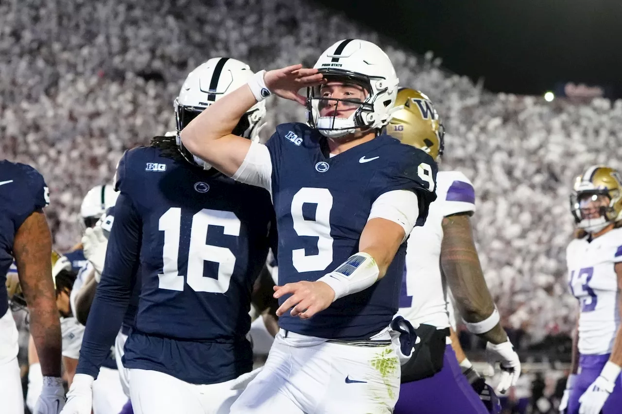 Penn State quarterback announces intentions to enter transfer portal