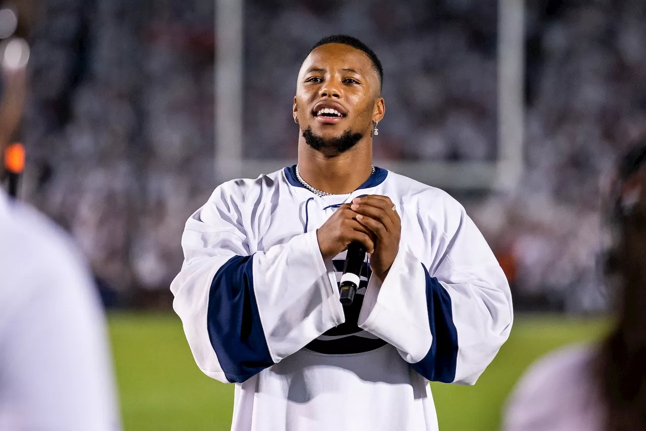 Saquon Barkley can’t wait to watch Penn State’s White Out CFP game vs. SMU