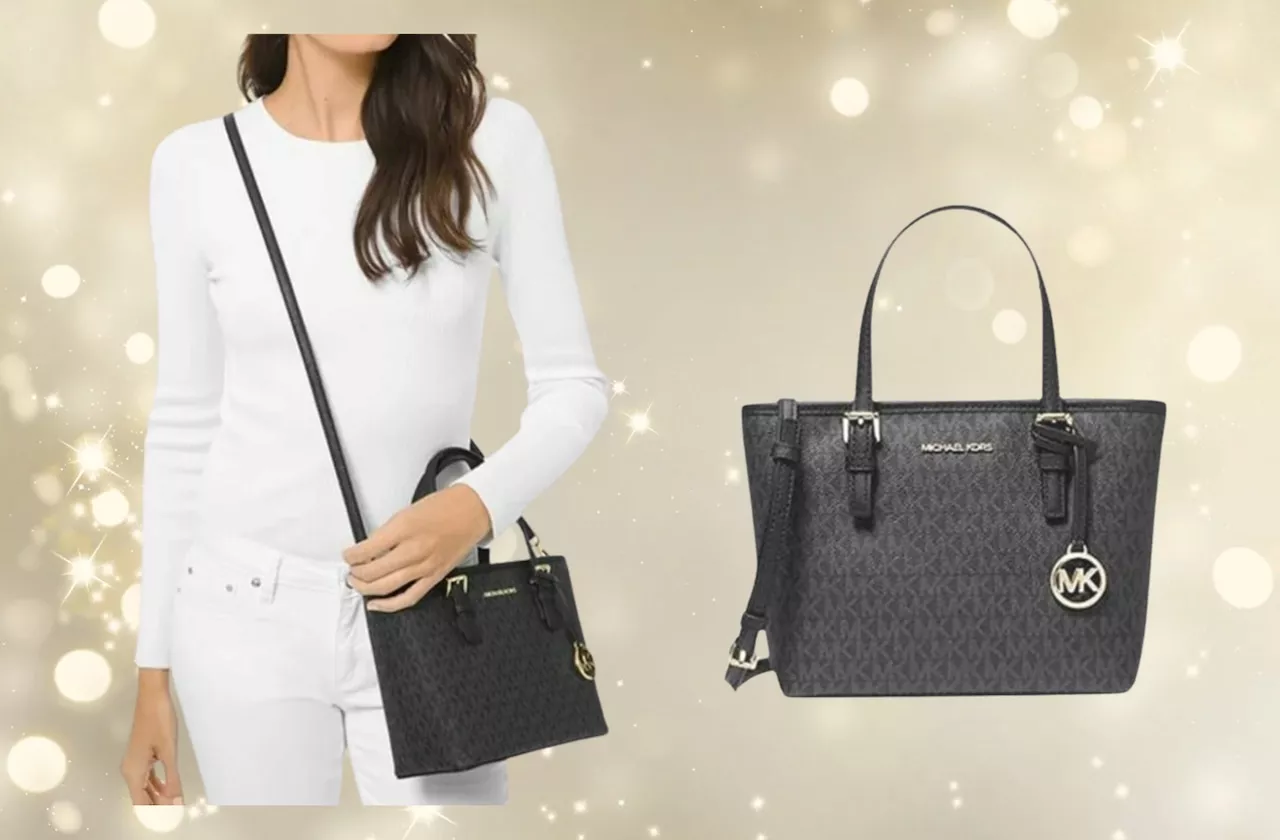 Walmart has this Michael Kors Tote for over $200 off right now