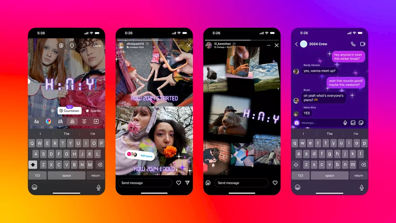 Instagram unveils new features for end-of-year celebrations