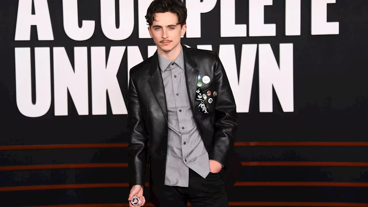 Timothée Chalamet übte am 'Dune'-Set für Bob-Dylan-Biopic