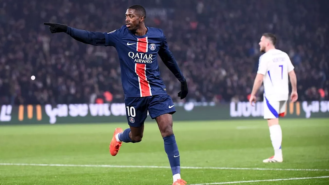 PSG-OL: Dembélé comprend 'totalement' l'arrêt du match et évoque des chants 'difficiles'