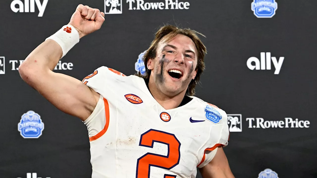 Clemson Tigers QB Cade Klubnik Named One of Most Impactful Players in CFP