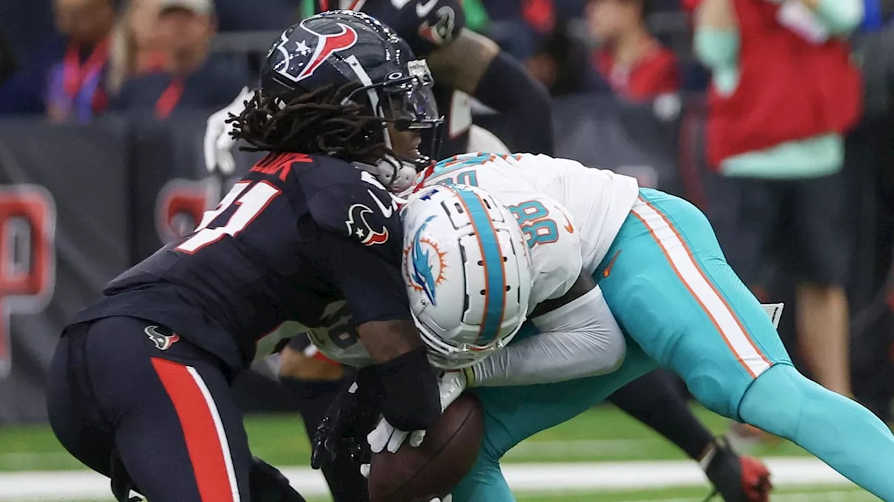 Dolphins Give Update On WR Grant DuBose Following Scary Collision Against the Texans