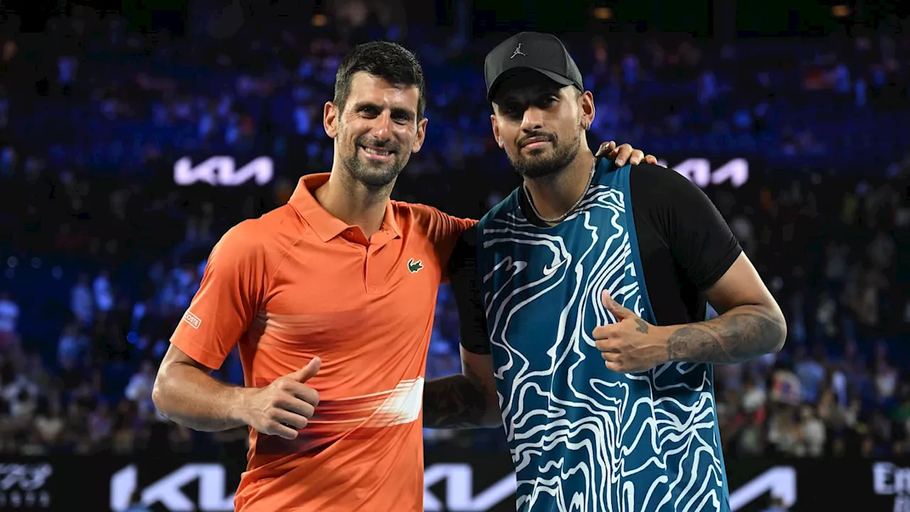 Nick Kyrgios & Novak Djokovic Form Doubles Team for Brisbane