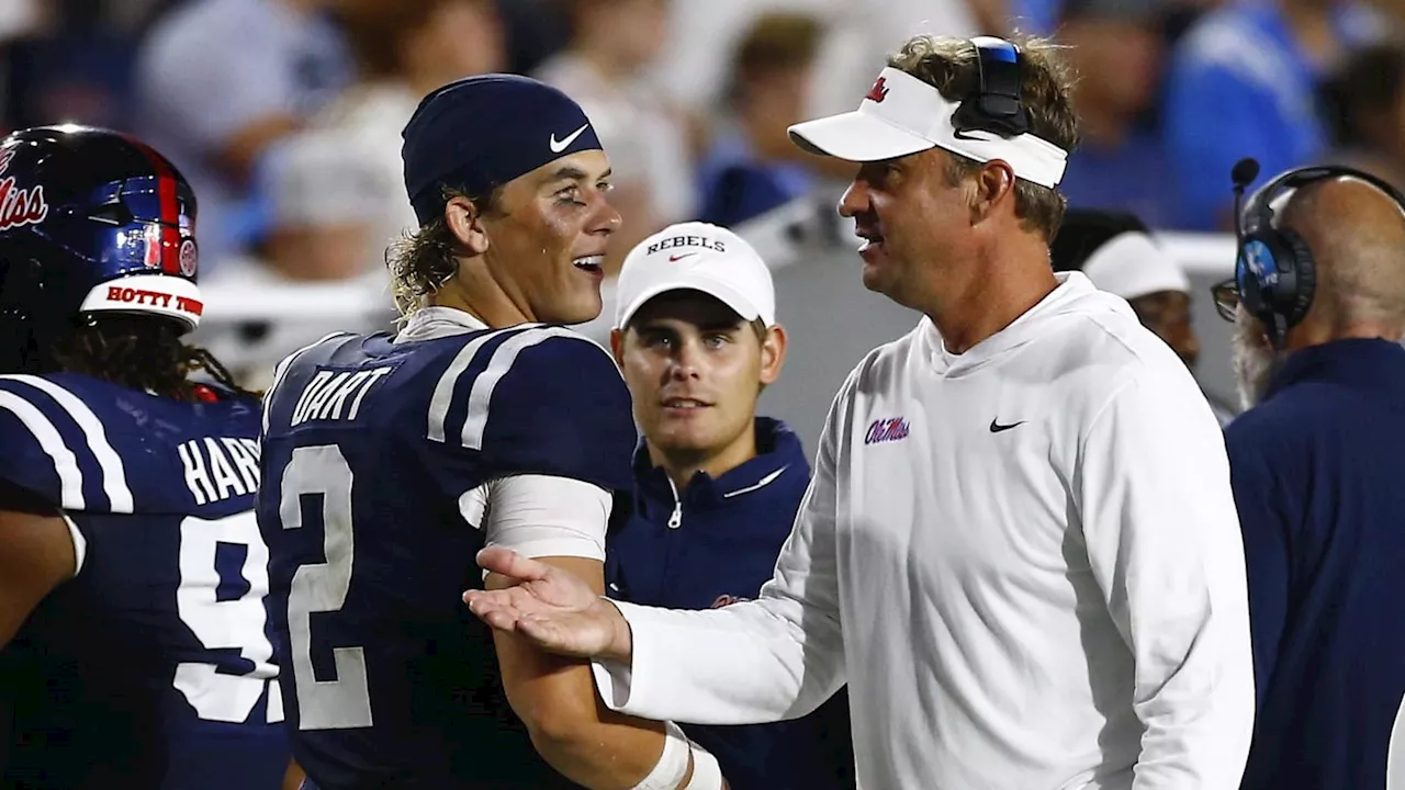 'One of My Best Friends': Ole Miss QB Jaxson Dart Talks Relationship With Lane Kiffin