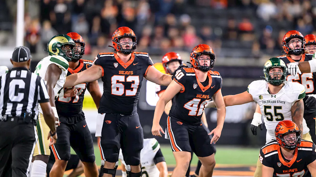 TRANSFER PORTAL: Former Oregon State Lineman Luka Vincic Commits To Michigan State