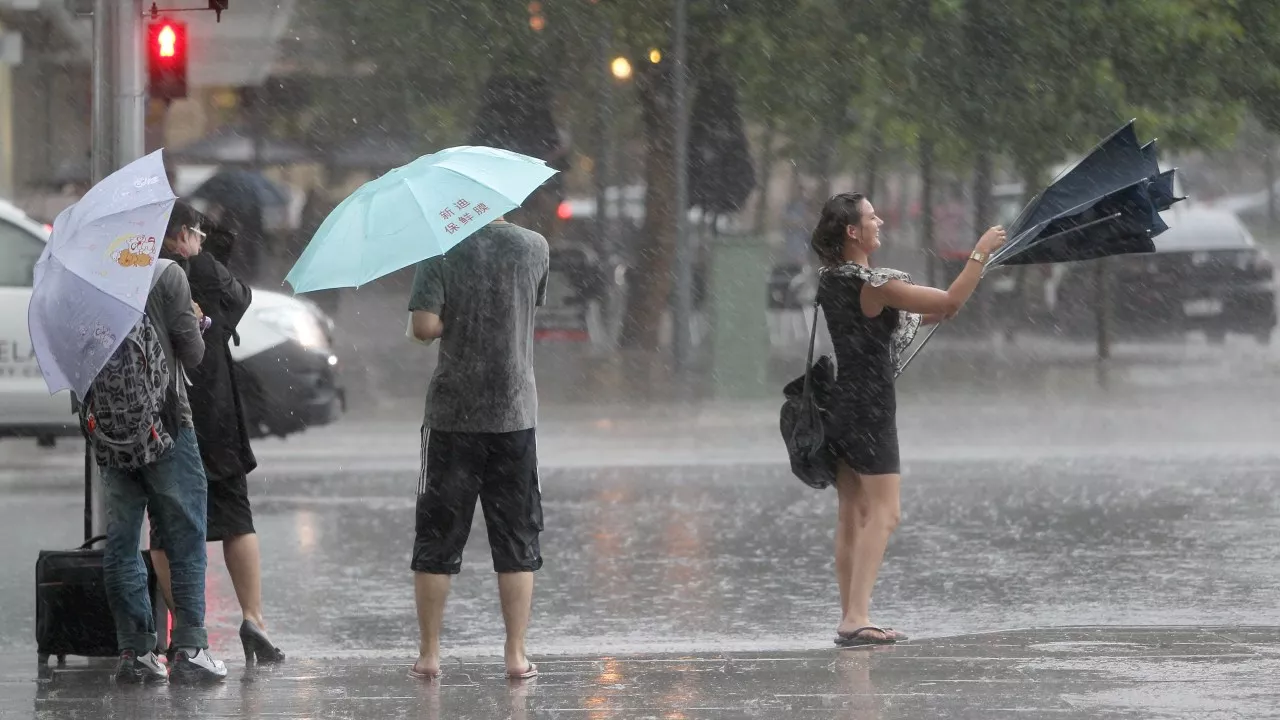 The parts of Australia that could have a Christmas Day washout