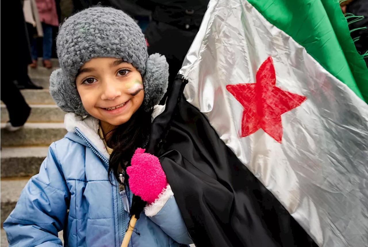 Syrian Americans celebrate fall of Assad regime at Utah rally