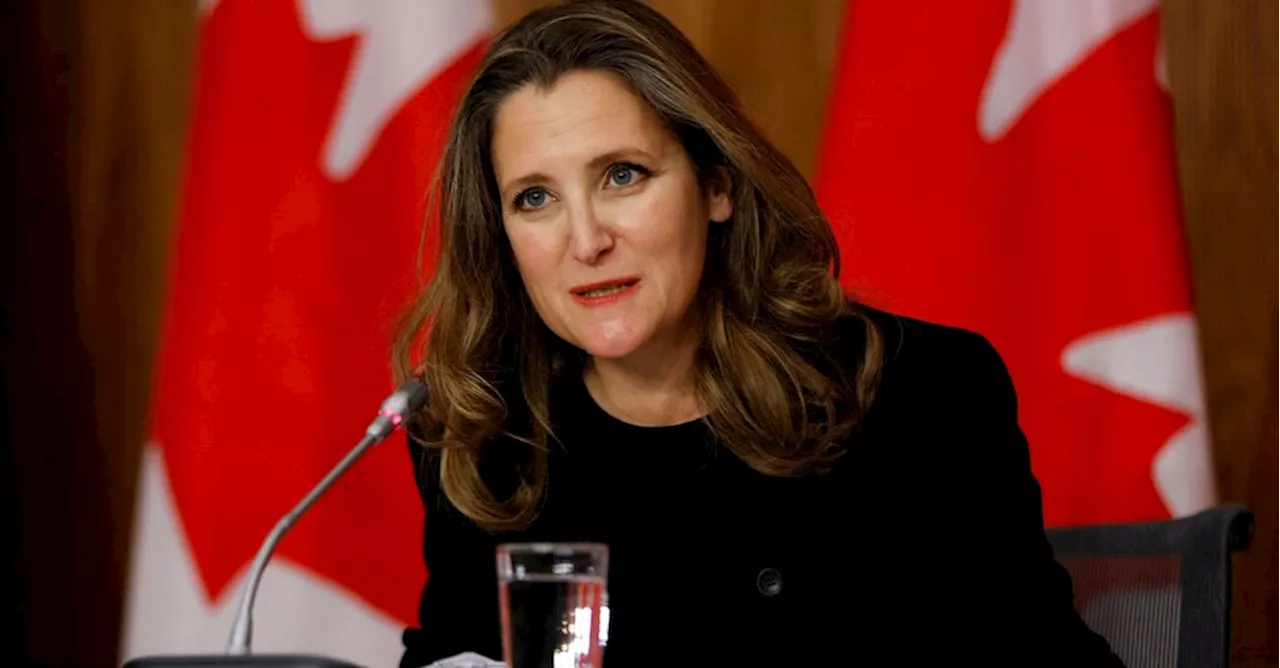 Canada, si dimette la vice premier Chrystia Freeland: «Disaccordi con Trudeau sui dazi di Trump»