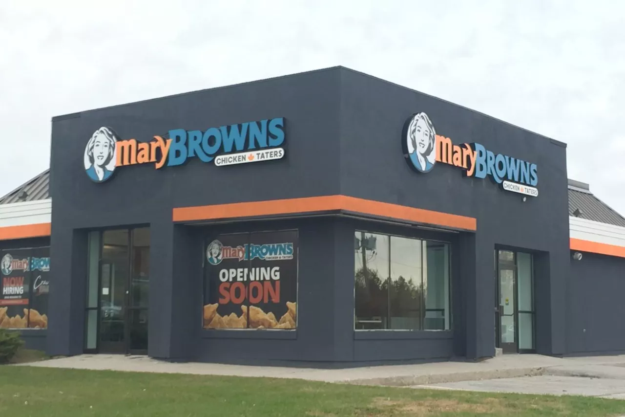 Mary Brown's Chicken restaurant opening soon in the Sault