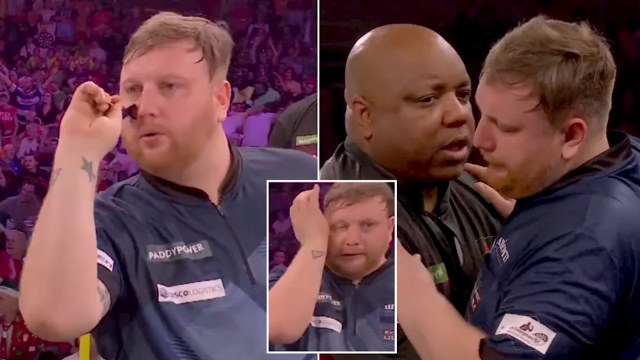 Cameron Menzies has explained why he finds it difficult on stage as he breaks down on the oche