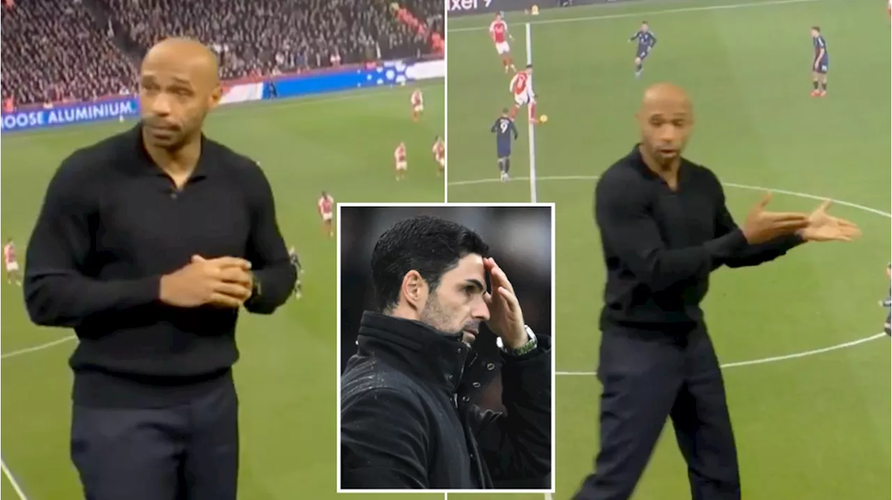 Thierry Henry destroys one Arsenal star who must 'offer more' in ruthless analysis of Mikel Arteta's side