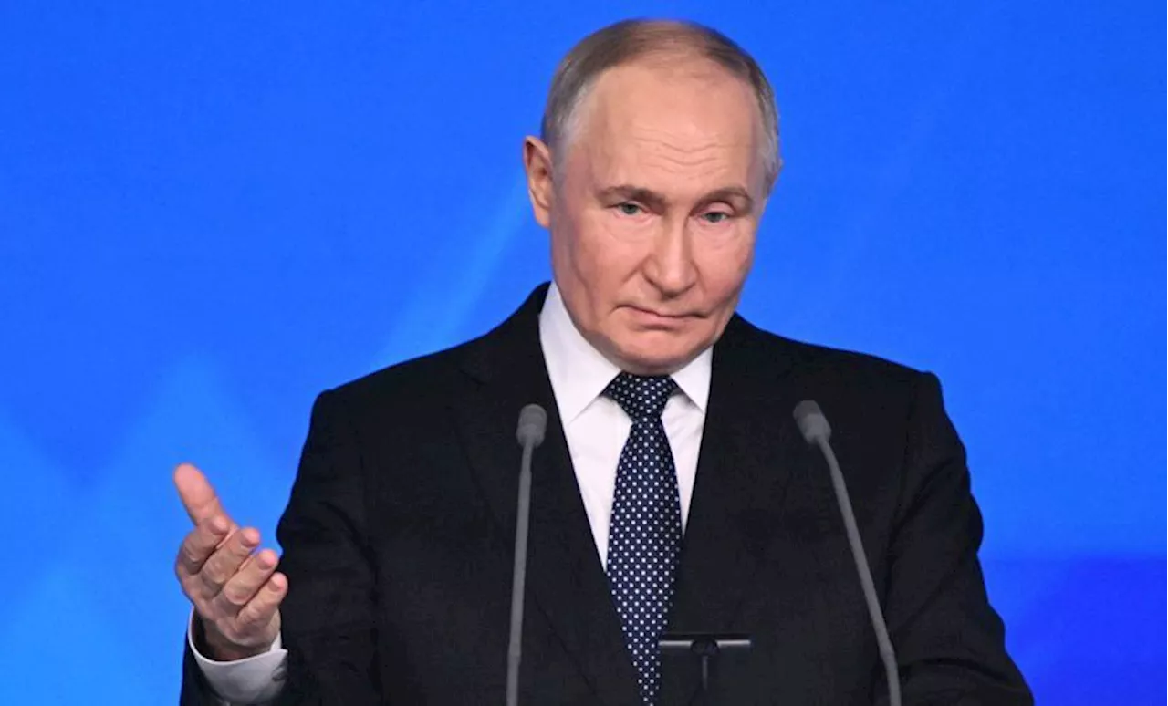 Putin accuses West of pushing Russia to its 'red lines' forcing it to respond