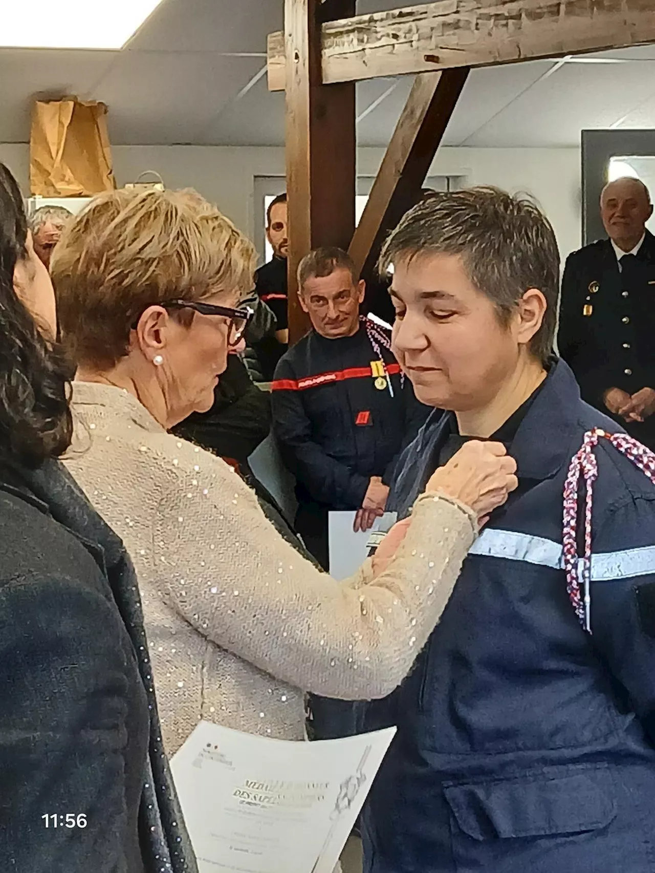 Saint-Palais : des travaux urgents pour la caserne demandés lors de la Sainte-Barbe