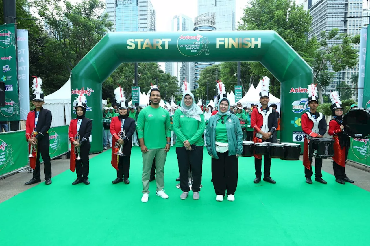 Fun Walk Hari Osteoporosis Nasional 2024, Anlene dan PEROSI Tingkatkan Kesadaran dan Pencegahan Osteoporosis di Indonesia