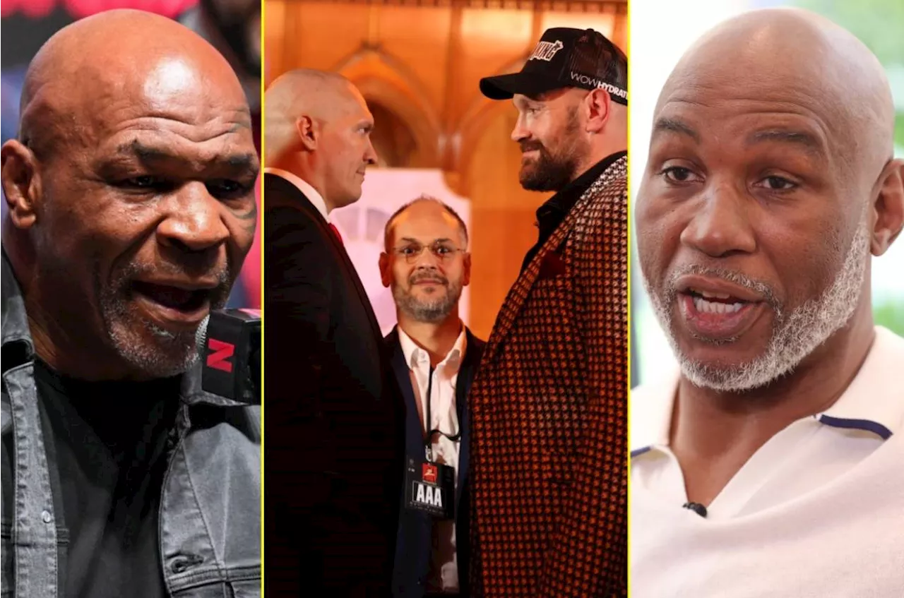 – Lennox Lewis and Mike Tyson disagree on Oleksandr Usyk vs Tyson Fury 2 predict...