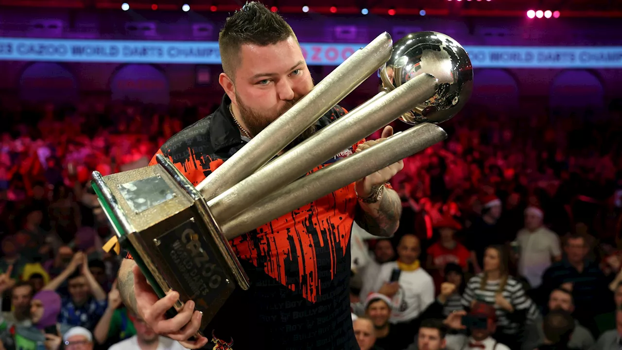 Michael Smith never looks at Ally Pally crowd after bizarre darts fan made it ‘hard to focus’...