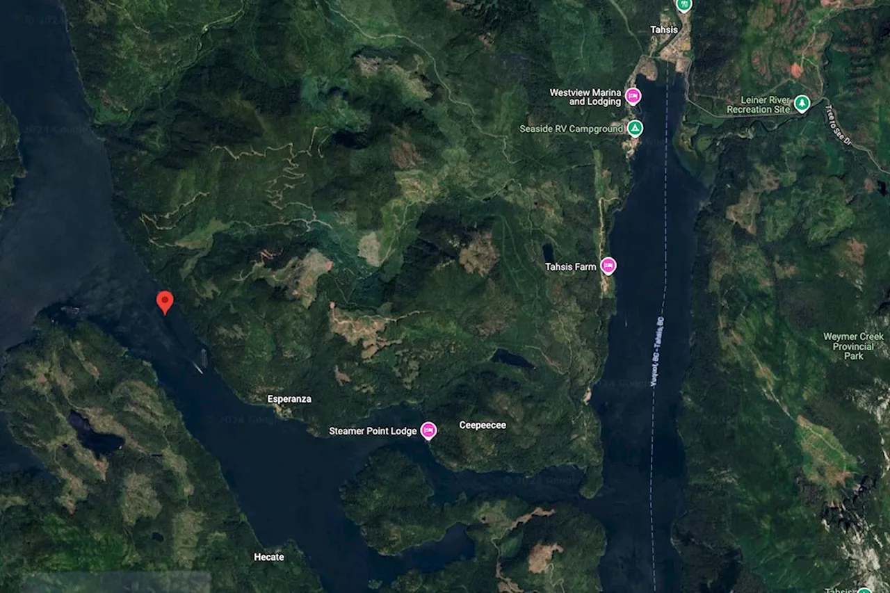 Up to 8,000 litres of diesel spilled at Vancouver Island fish farm