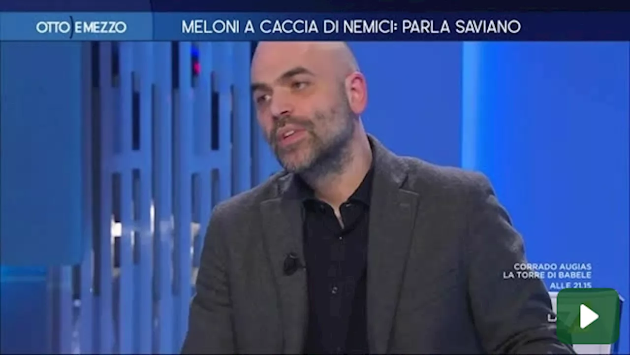 Saviano replica a Meloni su Caivano: toni trionfalistici davvero esagerati