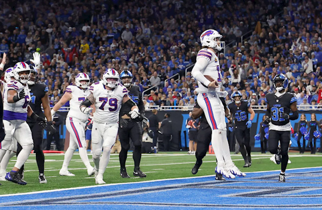 Allen stars as Bills slap Lions with second defeat of the season