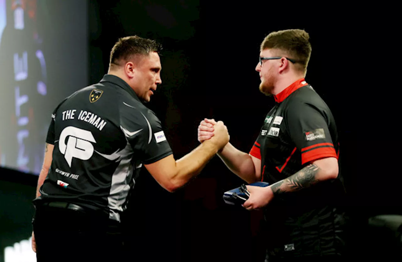 Gerwyn Price eases past Meath's Keane Barry to reach third round at Alexandra Palace