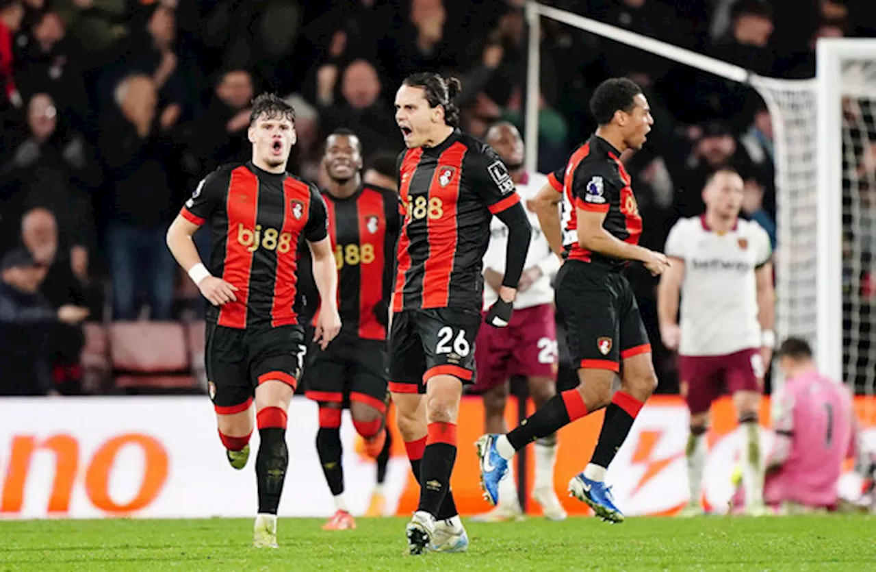 Unal's late stunner rescues Bournemouth in West Ham draw