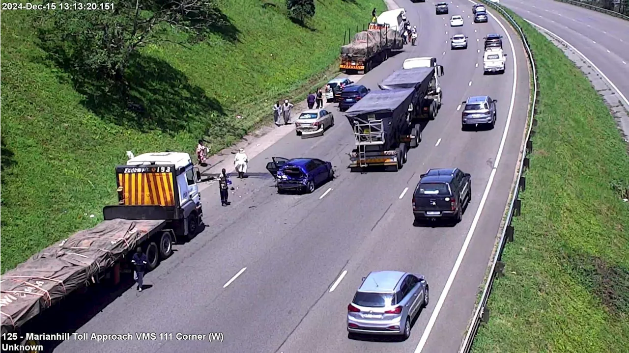 Another truck plunges into bus and two cars on N3 in Durban