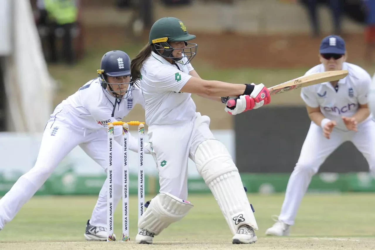 Proteas women collapse puts England on top in one-off Test