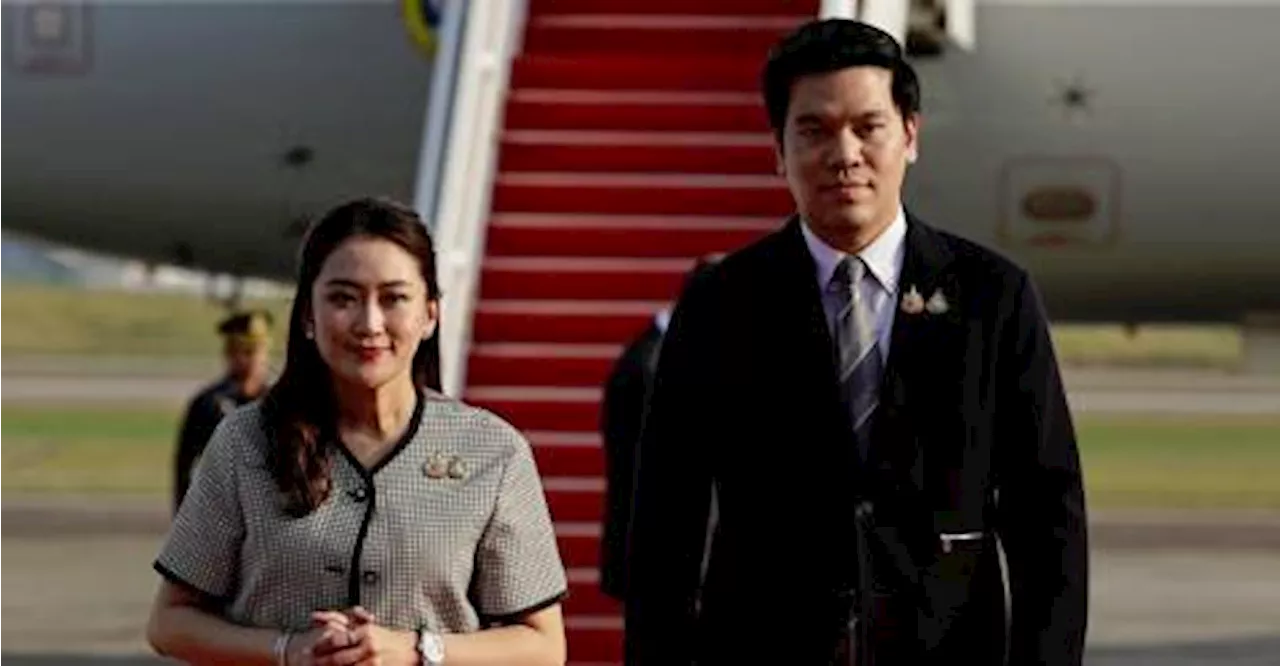 Thai PM accorded official welcome at Perdana Putra