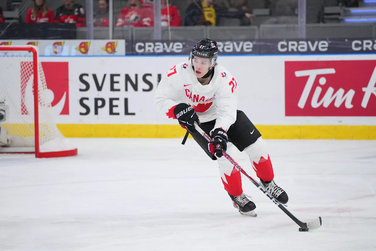 Team Canada hopes Cowan's point streak extends into World Juniors