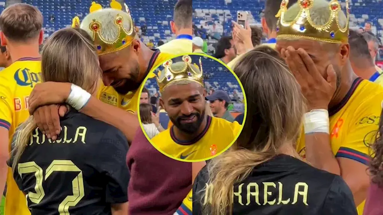 Rodrigo Aguirre se quiebra y llora como niño tras el Tricampeonato de América