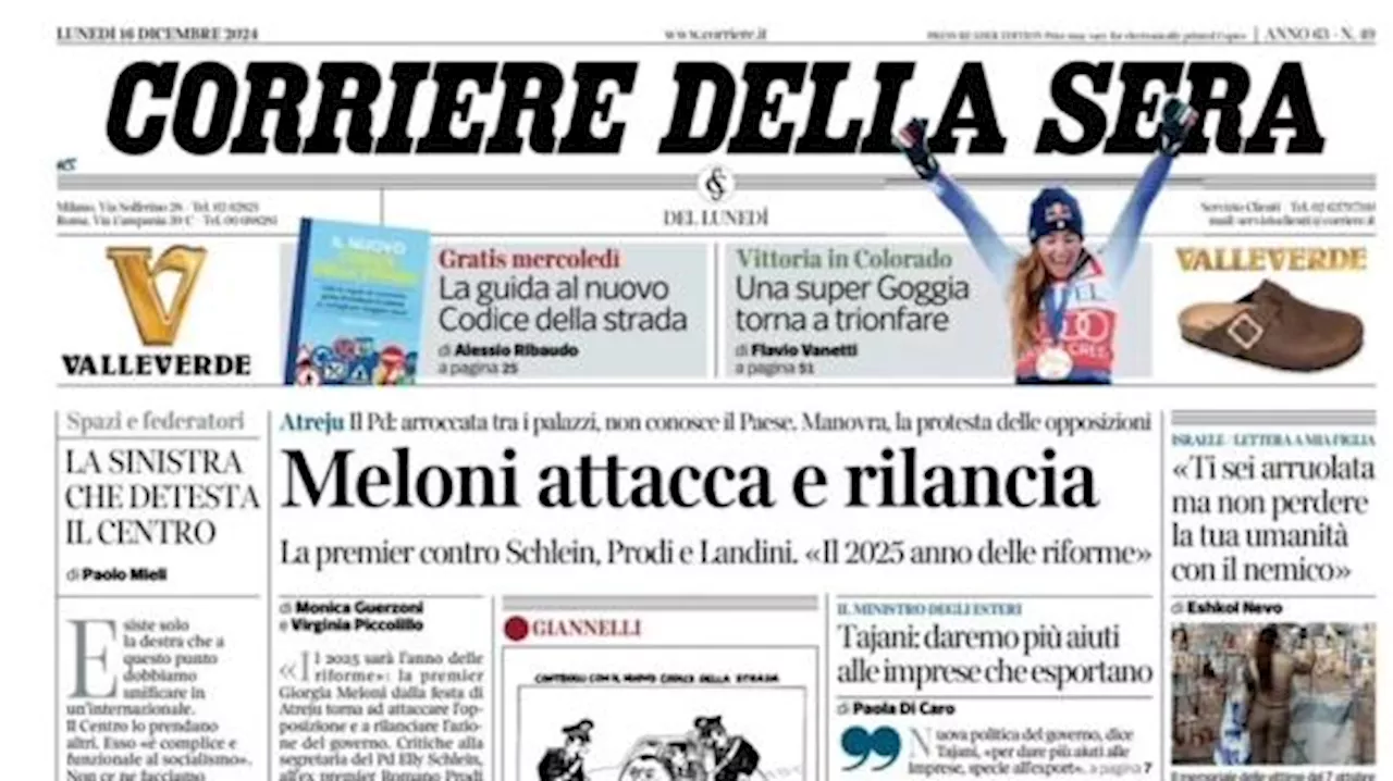 Corriere della Sera: 'Milan, col Genoa un pareggio triste che vale come una sconfitta'