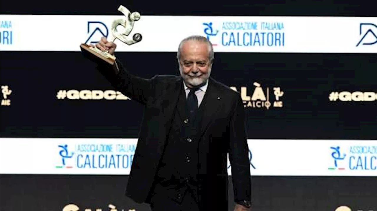 De Laurentiis ai tifosi del Napoli: 'Quando avrò digerito lo scorso anno, riprenderò il capitolo'