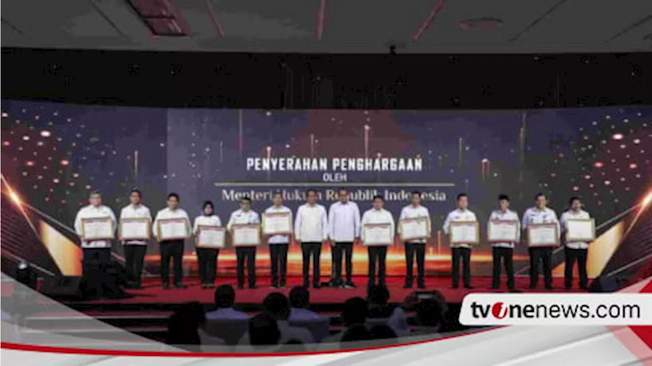 Pemprov DKI Jakarta Raih Penghargaan Indeks Reformasi Hukum dari Kementerian Hukum RI