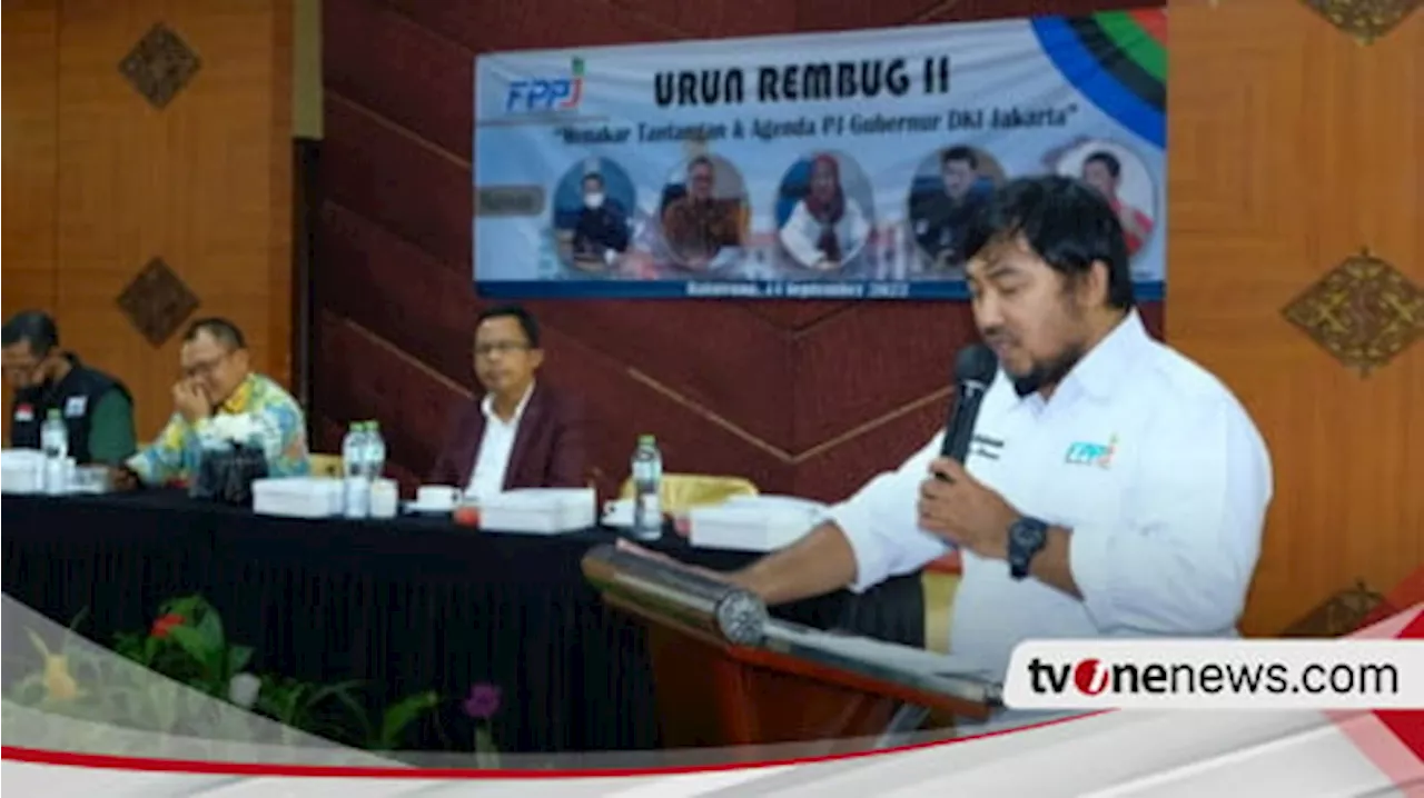 Pramono-Rano Bentuk Tim Transisi untuk 100 Hari Kerja, Forum Pemuda Peduli Jakarta Berikan Sejumlah Masukan