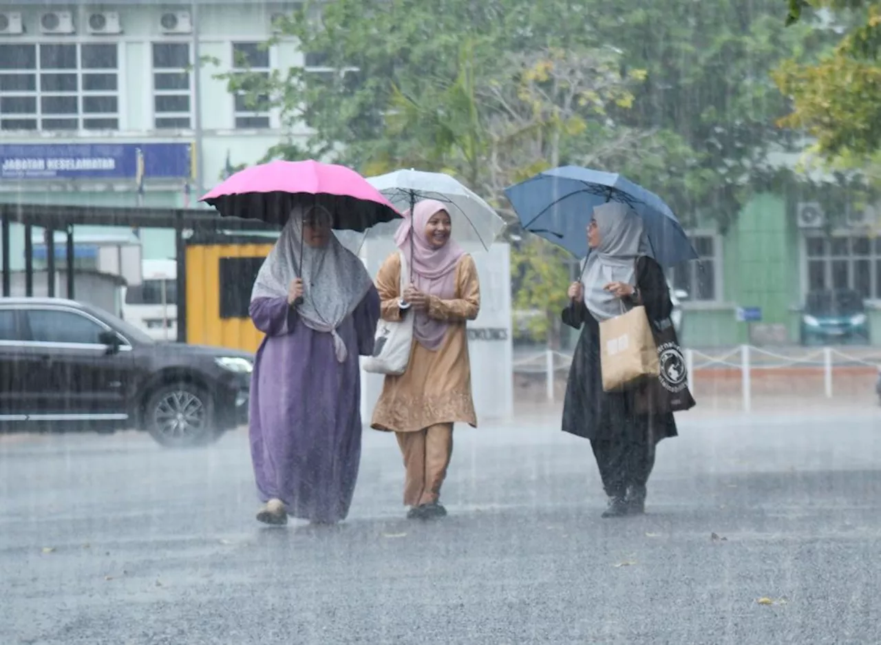 Empat negeri hujan berterusan