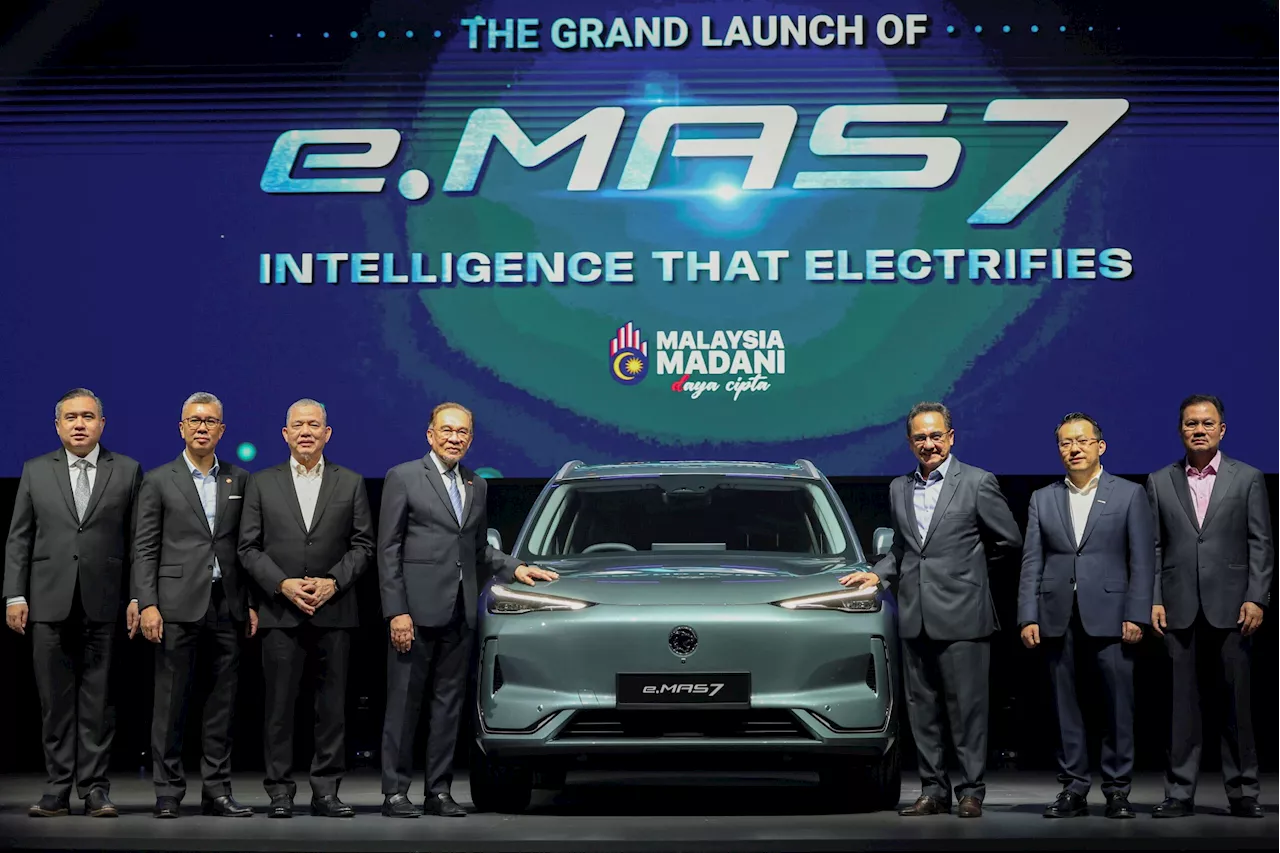 Proton e.MAS 7 kenderaan rasmi negara