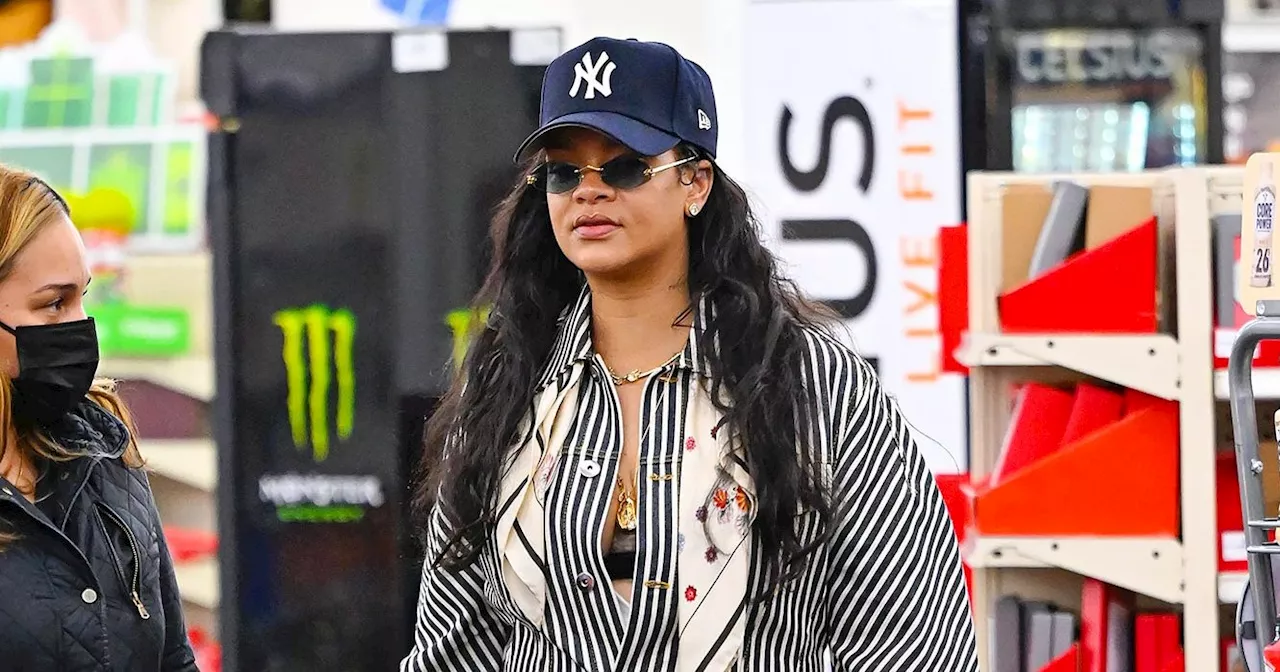 Rihanna Makes Running Errands Look Cool in a Cozy-Chic Outfit