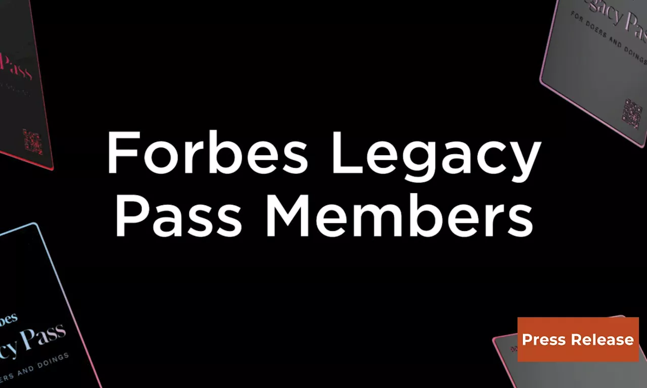 Forbes Web3 Celebrates Innovation: Legacy Pass Members Showcased in the Forbes Magazine