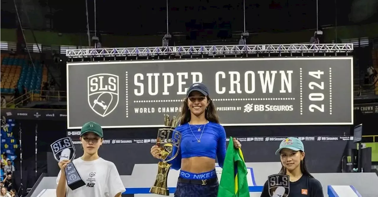 Rayssa Leal conquista tricampeonato do Mundial de Skate