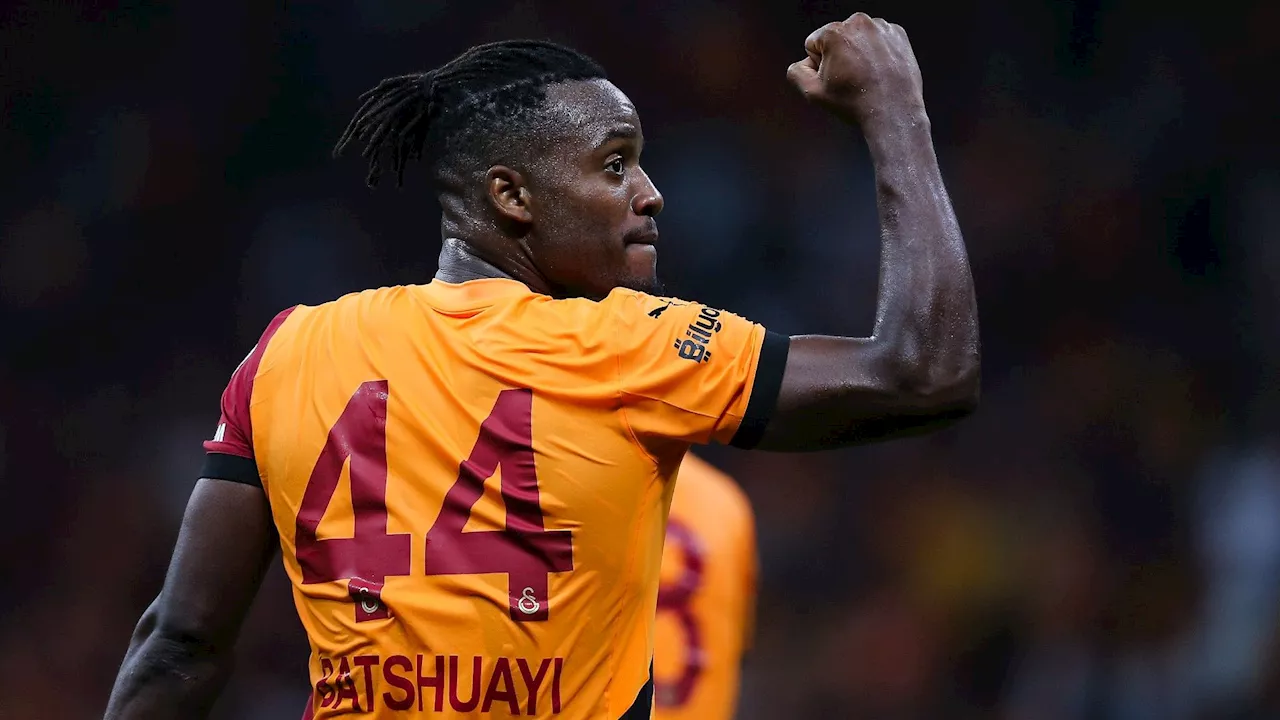 Michy Batshuayi bezorgt Galatasaray zege in sensationeel doelpuntenfestijn