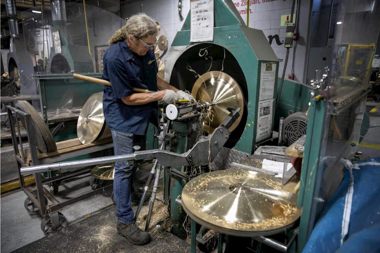 Inside Zildjian, a 400-year-old cymbal-making company in Massachusetts