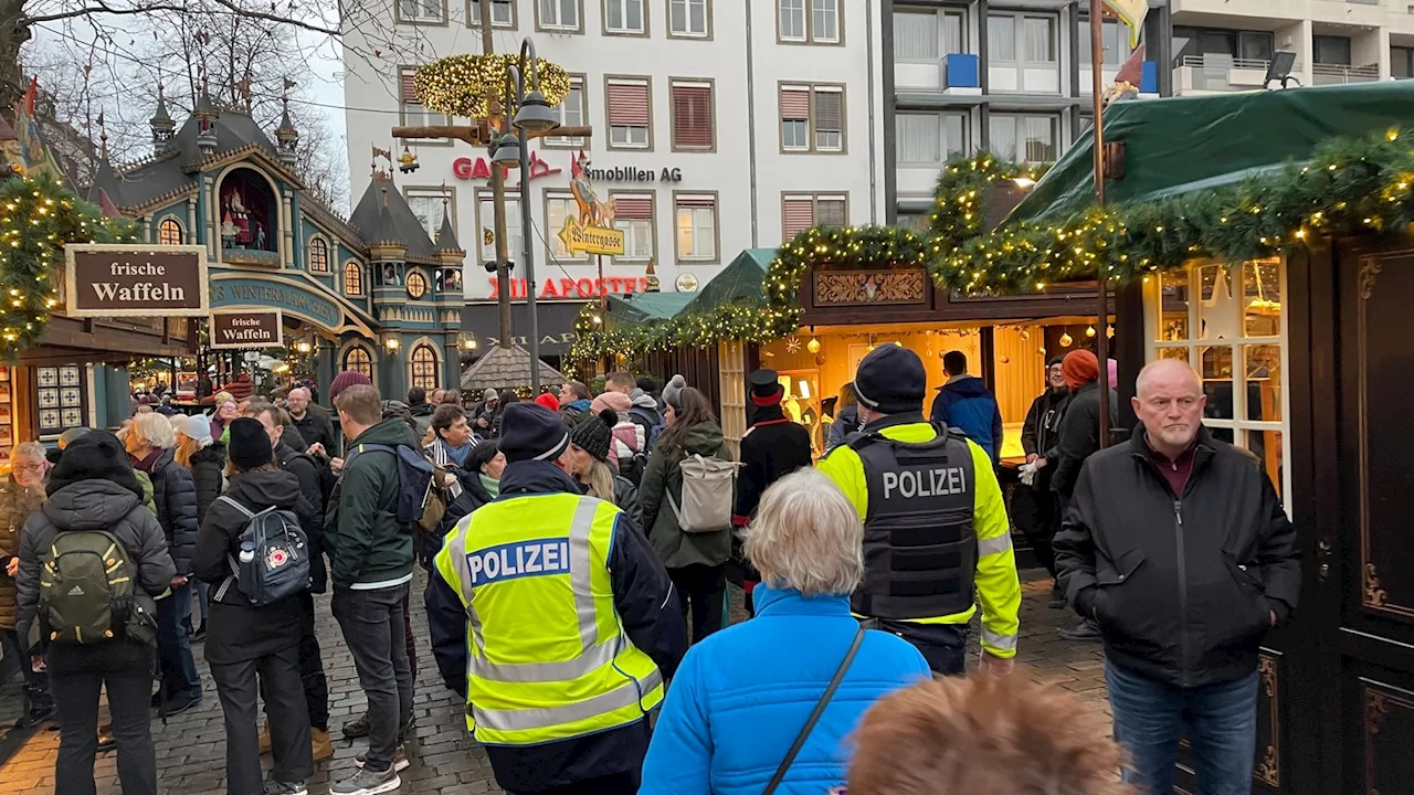 Nach Räumung der Weihnachtsmärkte: Das sagen Besucher und Aussteller