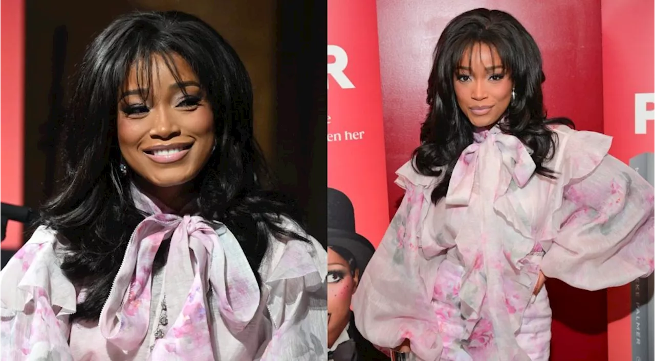 Keke Palmer Blossoms in Zimmermann Blouse and Miniskirt for ‘Master of Me’ Book Tour